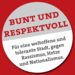 Bunt und respektvoll